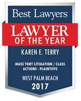 Lawyer of the Year Badge - 2017 - Mass Tort Litigation / Class Actions - Plaintiffs