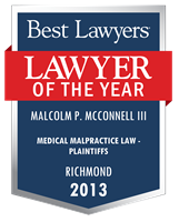 Lawyer of the Year Badge - 2013 - Medical Malpractice Law - Plaintiffs