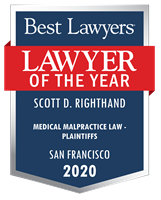 Lawyer of the Year Badge - 2020 - Medical Malpractice Law - Plaintiffs
