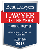 Lawyer of the Year Badge - 2018 - Medical Malpractice Law - Plaintiffs