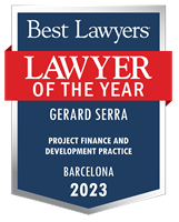 Lawyer of the Year Badge - 2023 - Project Finance and Development Practice