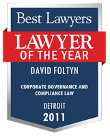 Lawyer of the Year Badge - 2011 - Corporate Governance and Compliance Law