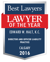 Lawyer of the Year Badge - 2016 - Director and Officer Liability Practice