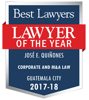 Lawyer of the Year Badge - 2017-18 - Corporate and M&A Law