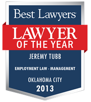 Lawyer of the Year Badge - 2013 - Employment Law - Management