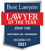 Lawyer of the Year Badge - 2021 - Employment Law - Management