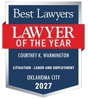 Lawyer of the Year Badge - 2027 - Litigation - Labor and Employment