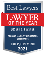 Lawyer of the Year Badge - 2021 - Product Liability Litigation - Defendants