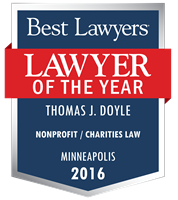 Lawyer of the Year Badge - 2016 - Nonprofit / Charities Law