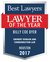 Lawyer of the Year Badge - 2017 - Eminent Domain and Condemnation Law