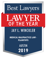 Lawyer of the Year Badge - 2019 - Medical Malpractice Law - Plaintiffs