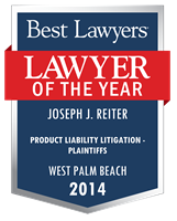 Lawyer of the Year Badge - 2014 - Product Liability Litigation - Plaintiffs