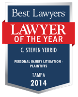 Lawyer of the Year Badge - 2014 - Personal Injury Litigation - Plaintiffs