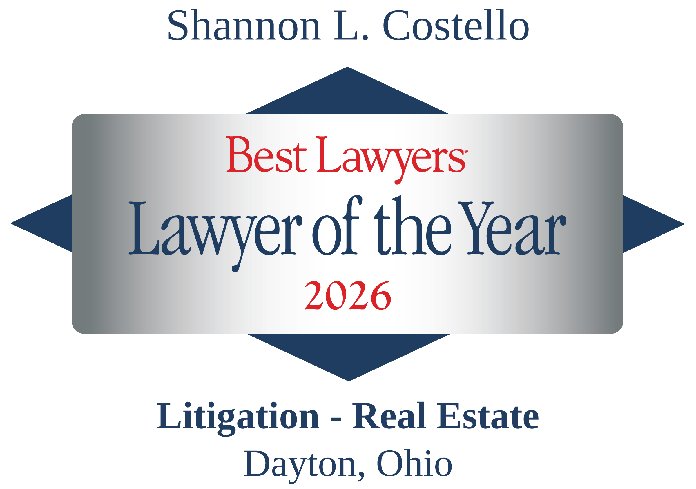 Best Lawyers - "Lawyer of the Year" Traditional Logo