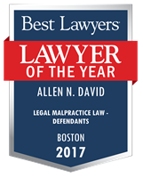 Lawyer of the Year Badge - 2017 - Legal Malpractice Law - Defendants