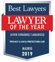 Lawyer of the Year Badge - 2019 - Privacy & Data Protection Law