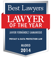 Lawyer of the Year Badge - 2014 - Privacy & Data Protection Law