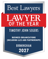 Lawyer of the Year Badge - 2027 - Business Organizations (including LLCs and Partnerships)