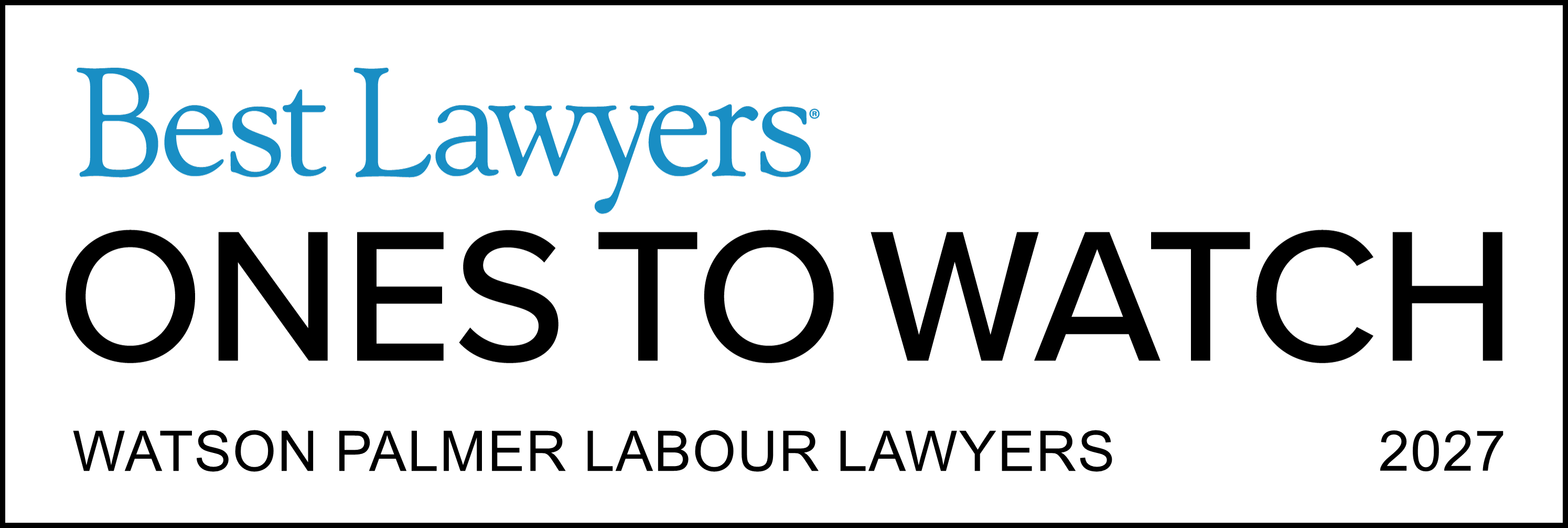 Ones To Watch - Firm Logo