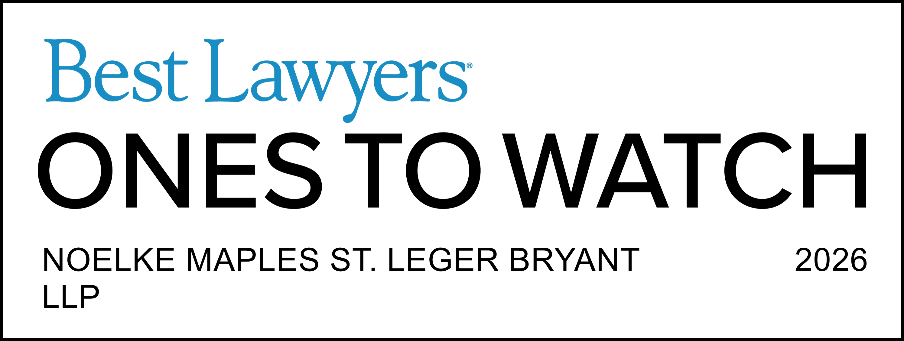 Ones To Watch - Firm Logo