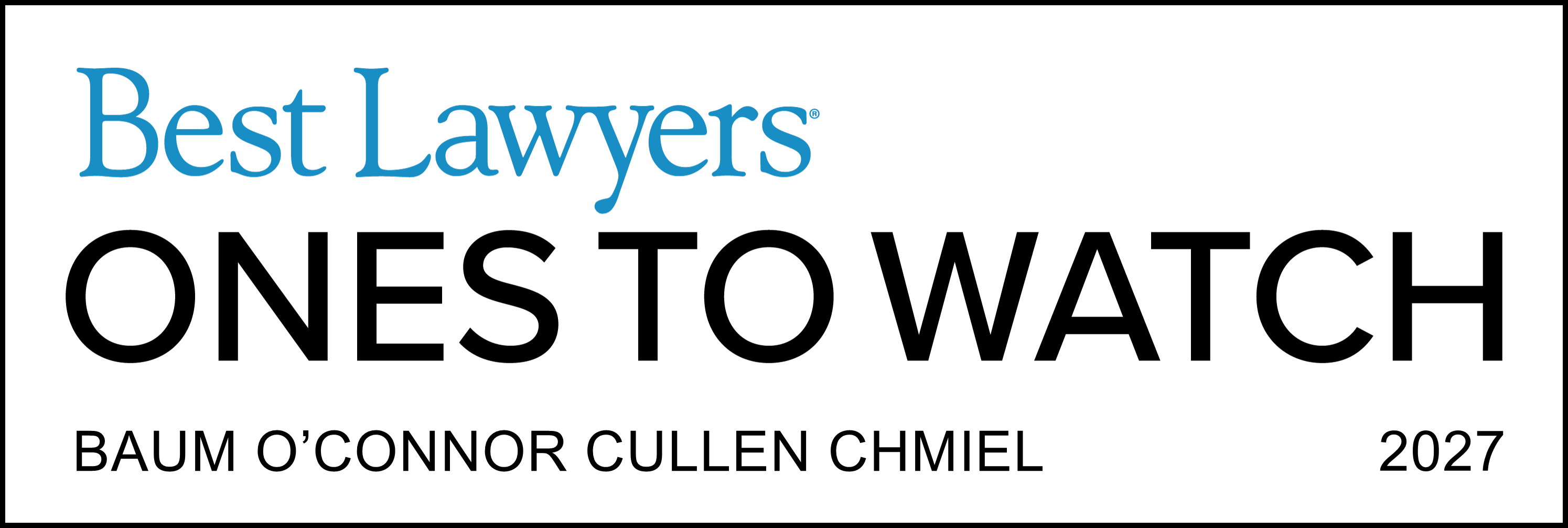 Ones To Watch - Firm Logo