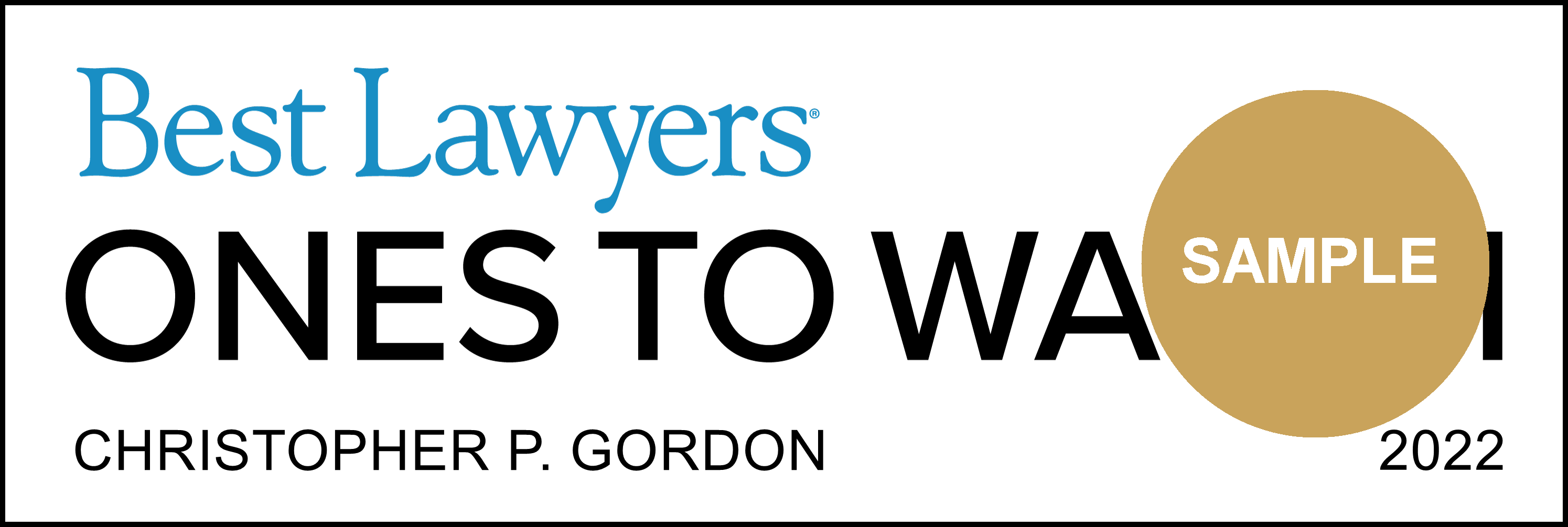 Ones To Watch - Lawyer Logo