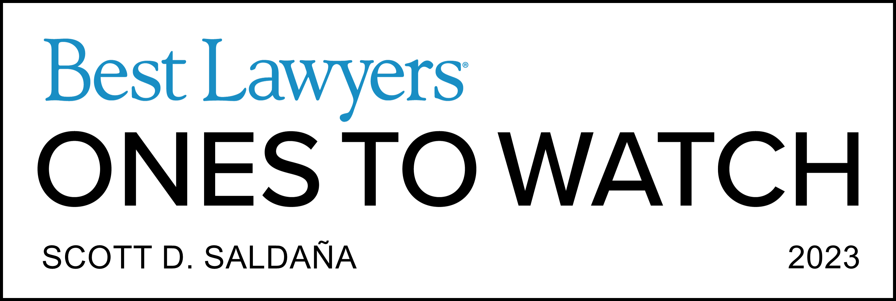 Ones To Watch - Lawyer Logo