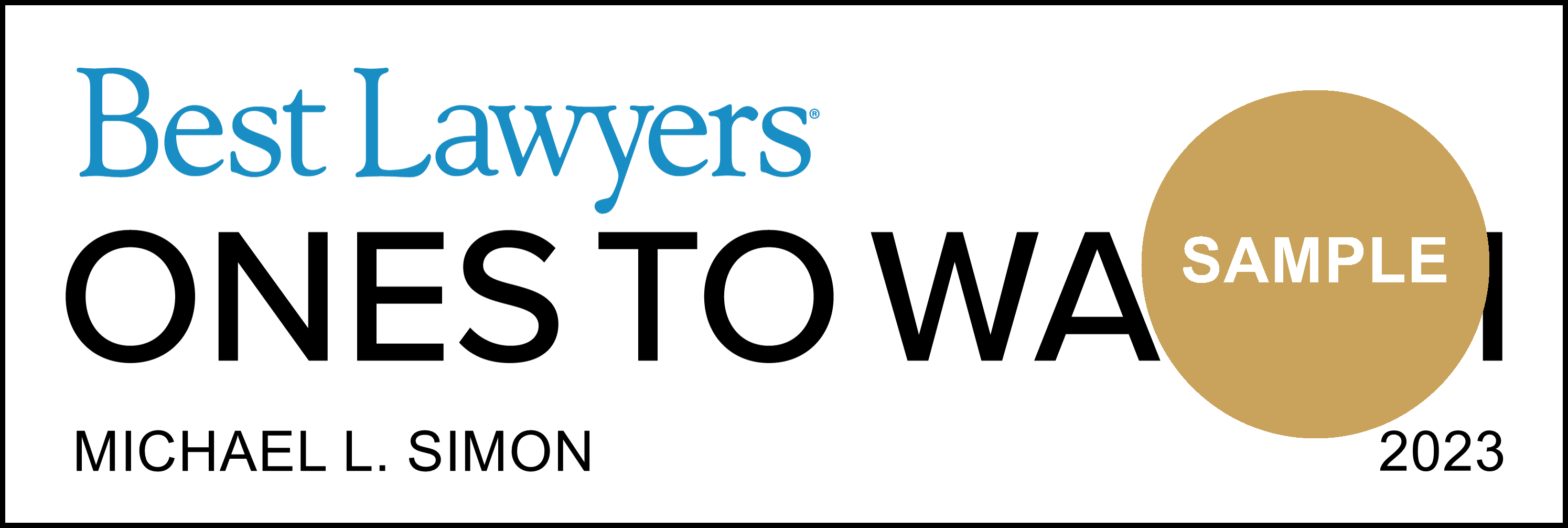 Ones To Watch - Lawyer Logo