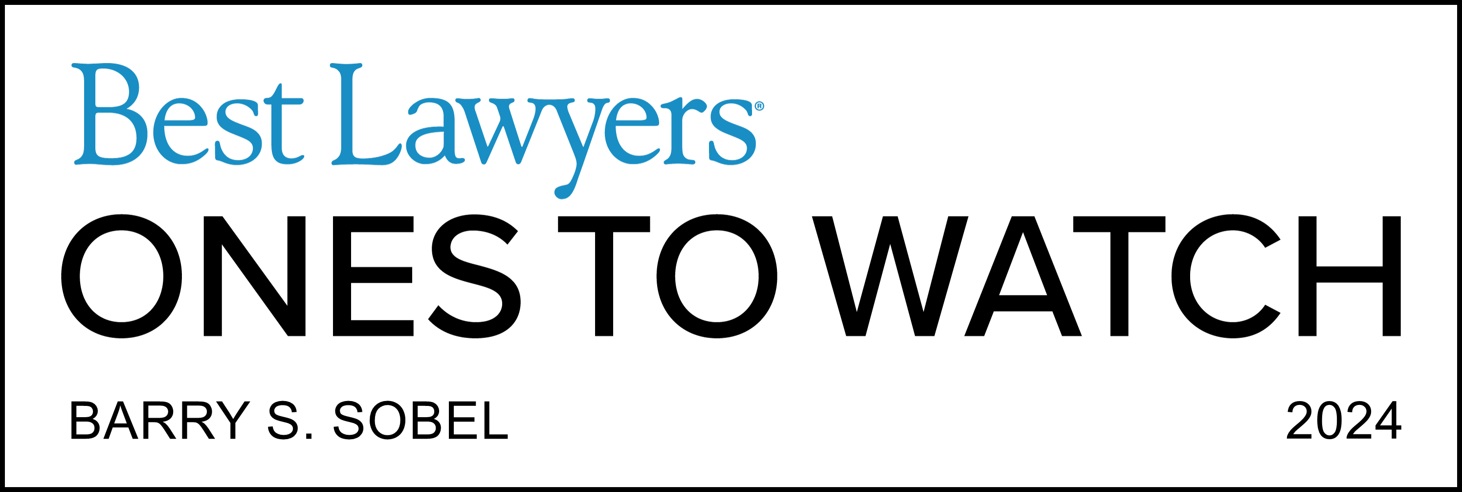 Ones To Watch - Lawyer Logo