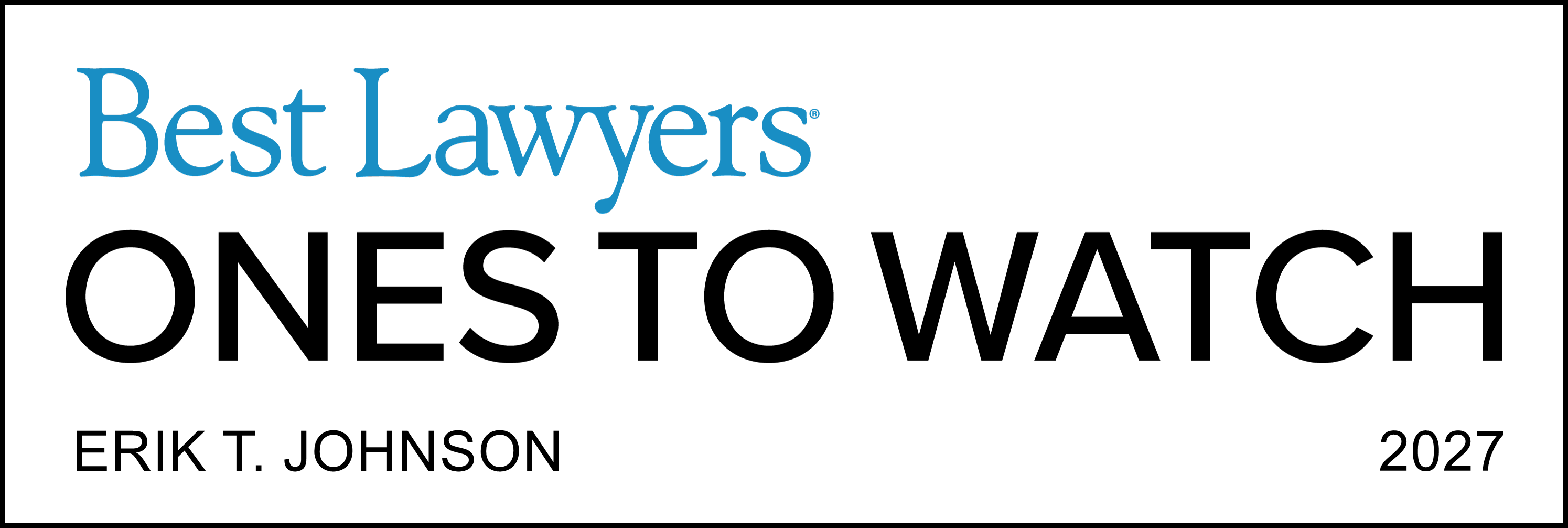 Ones To Watch - Lawyer Logo Ones To Watch - Lawyer Logo