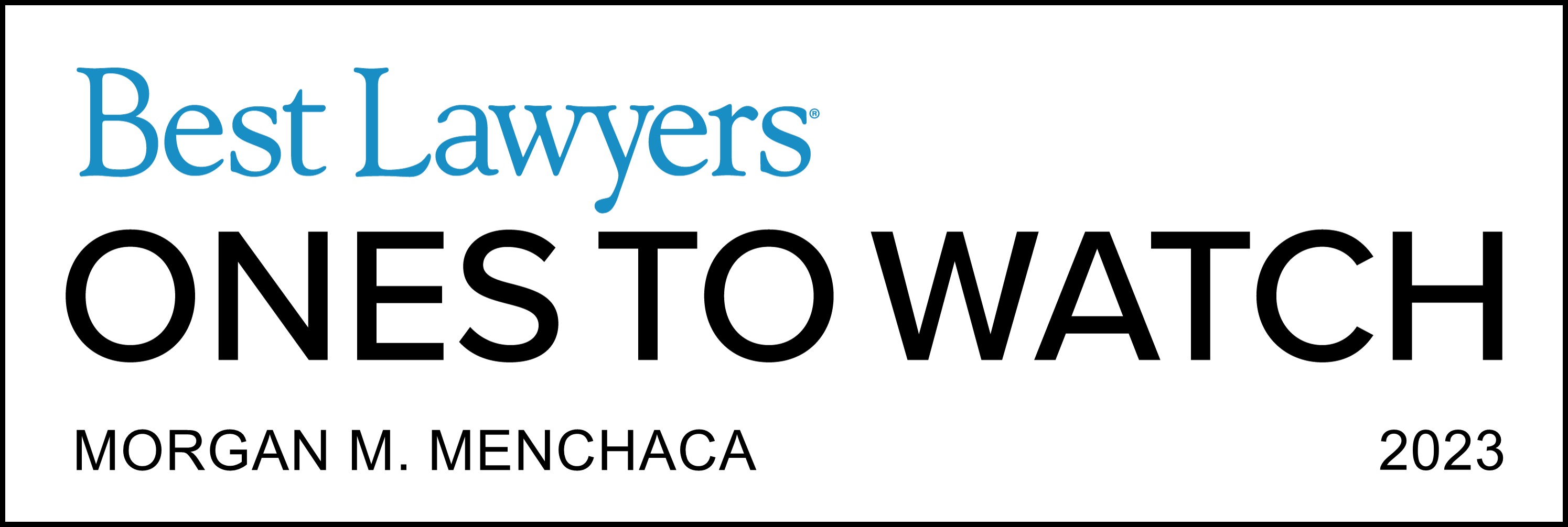 Ones To Watch - Lawyer Logo