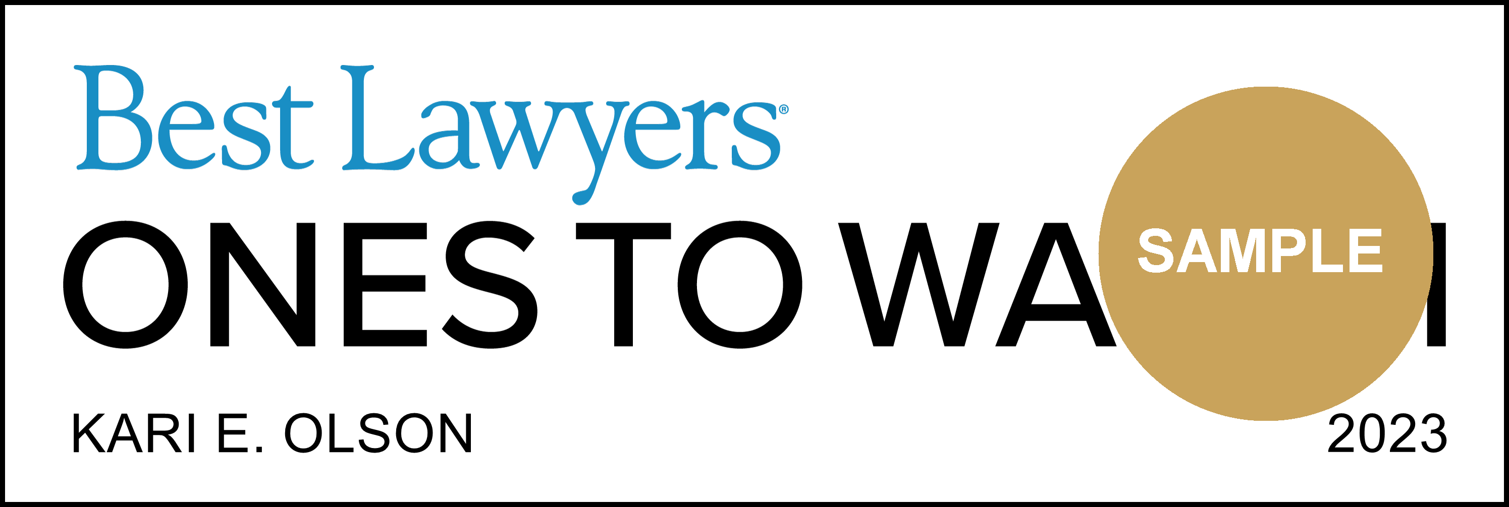 Ones To Watch - Lawyer Logo