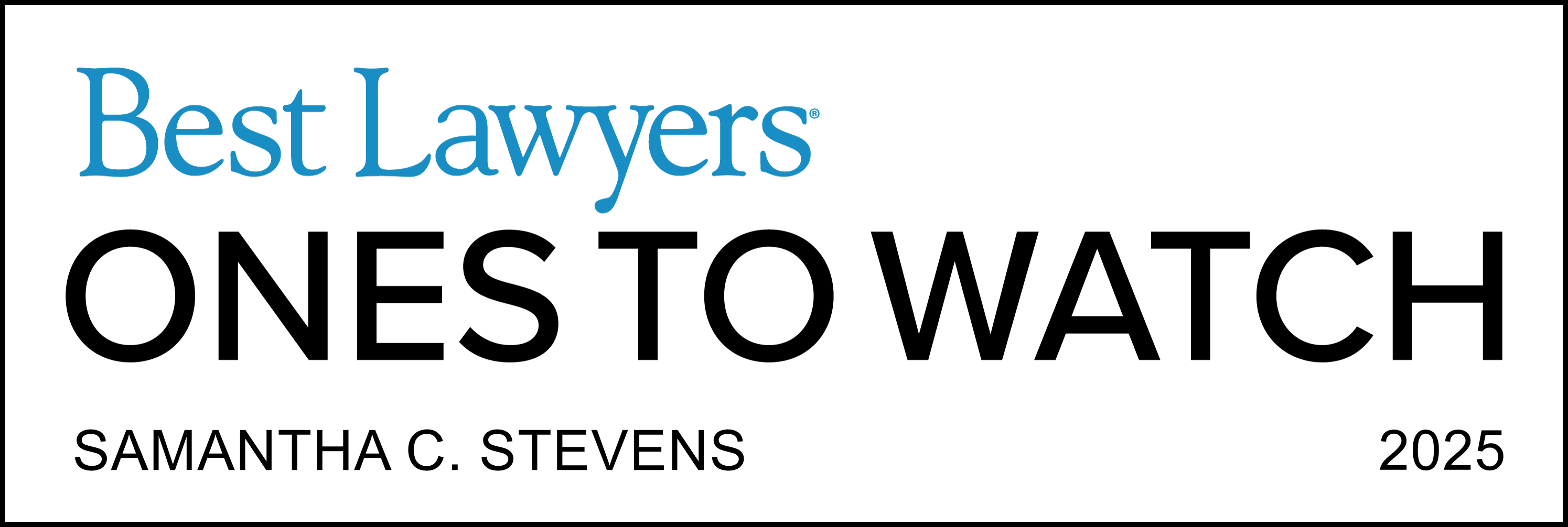 Ones To Watch - Lawyer Logo