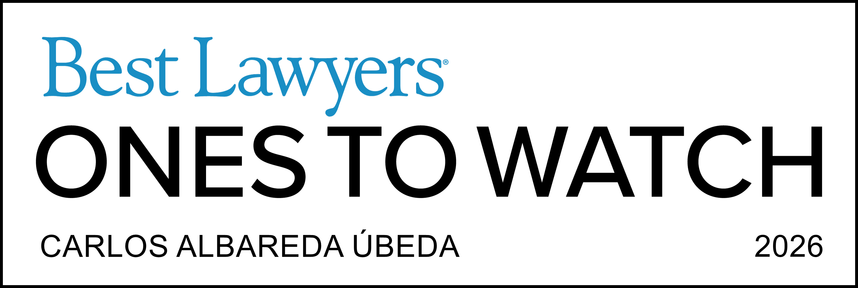 Ones To Watch - Lawyer Logo