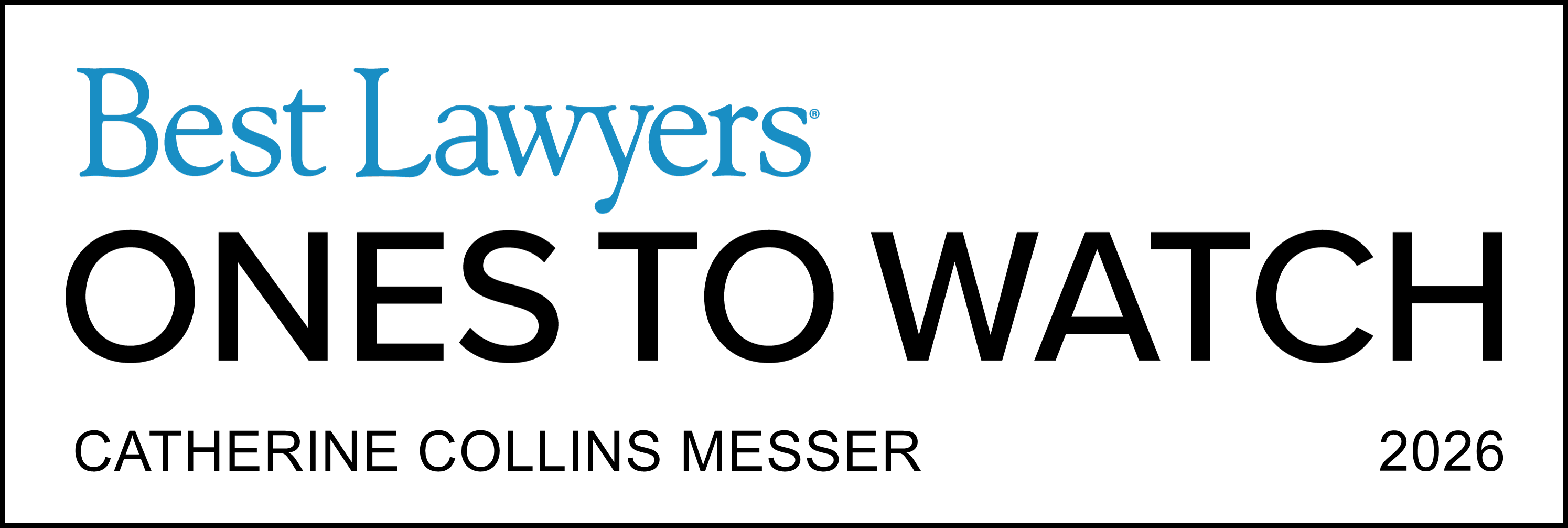 Ones To Watch - Lawyer Logo
