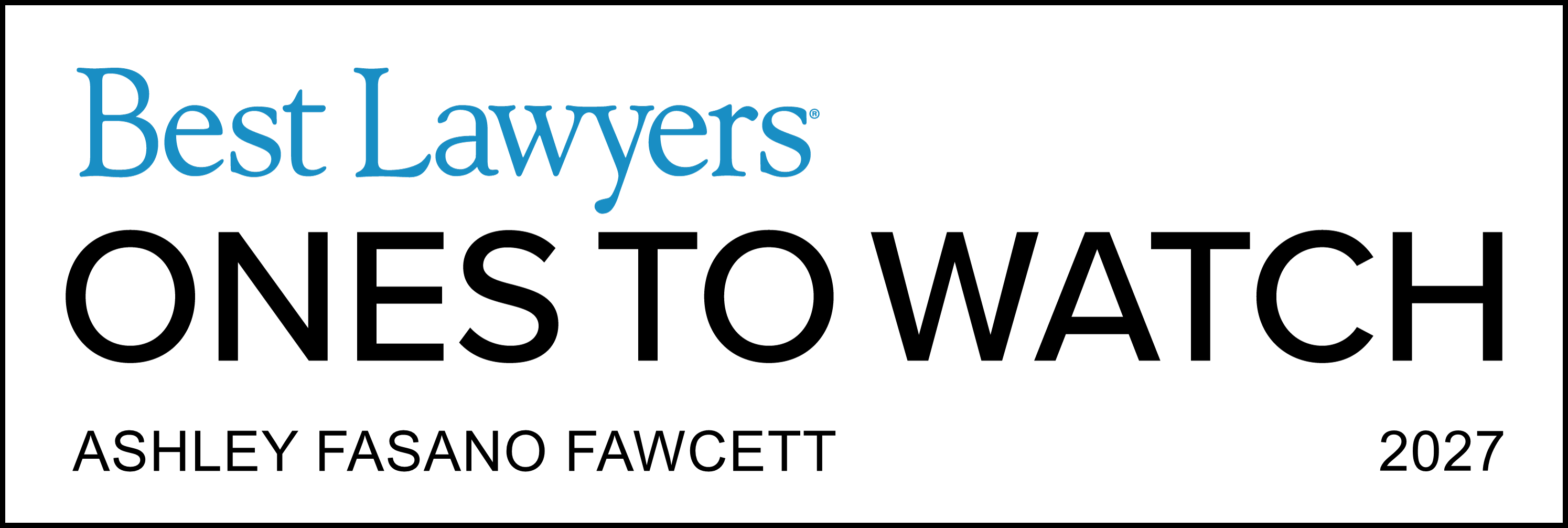 Ones To Watch - Lawyer Logo Ones To Watch - Lawyer Logo