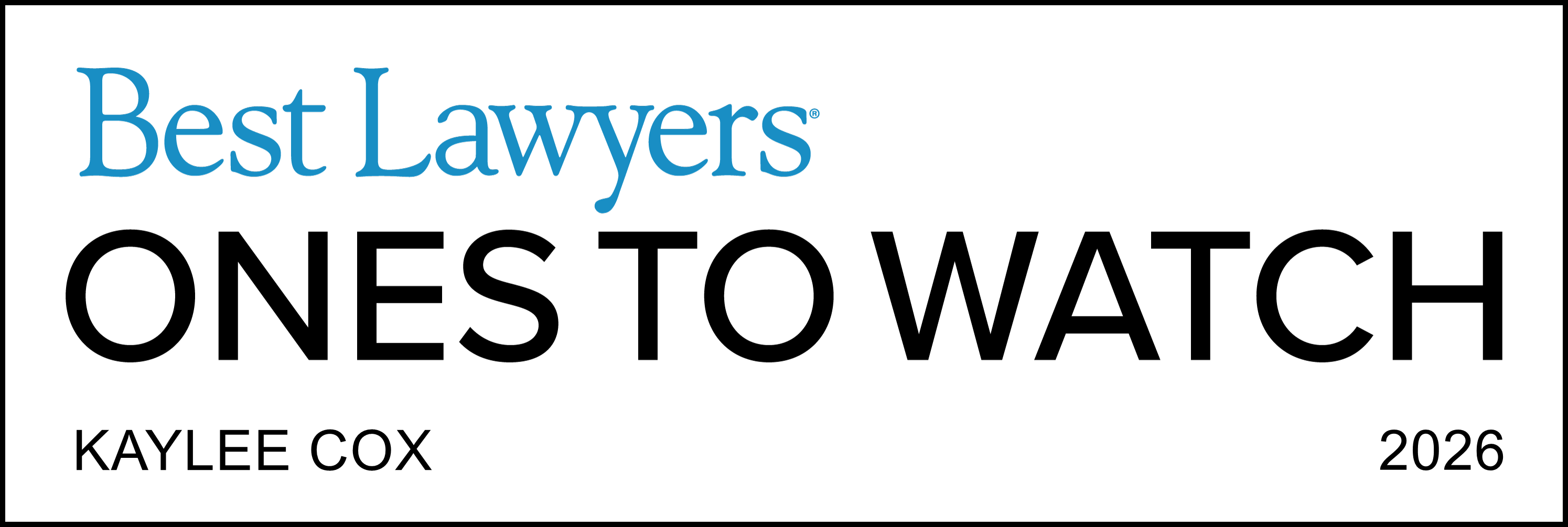Ones To Watch - Lawyer Logo Ones To Watch - Lawyer Logo
