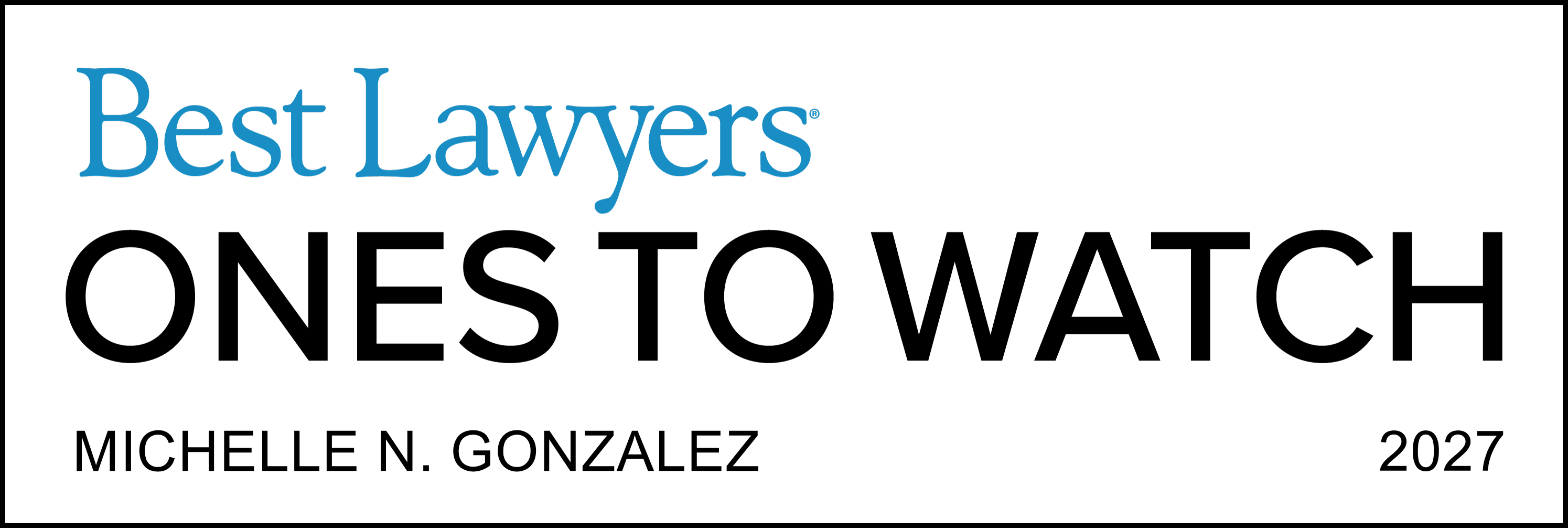 Ones To Watch - Lawyer Logo Ones To Watch - Lawyer Logo