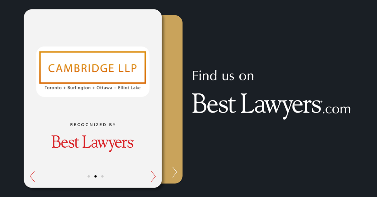 Cambridge LLP - Canada Firm | Best Lawyers