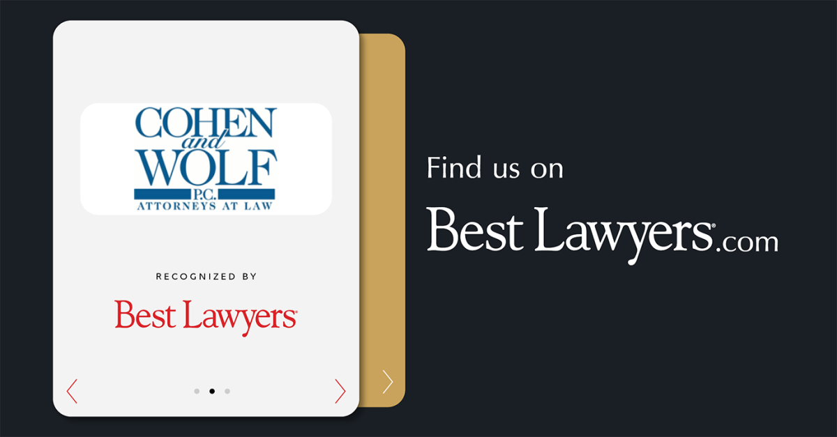 Cohen and Wolf, P.C. United States Firm Best Lawyers