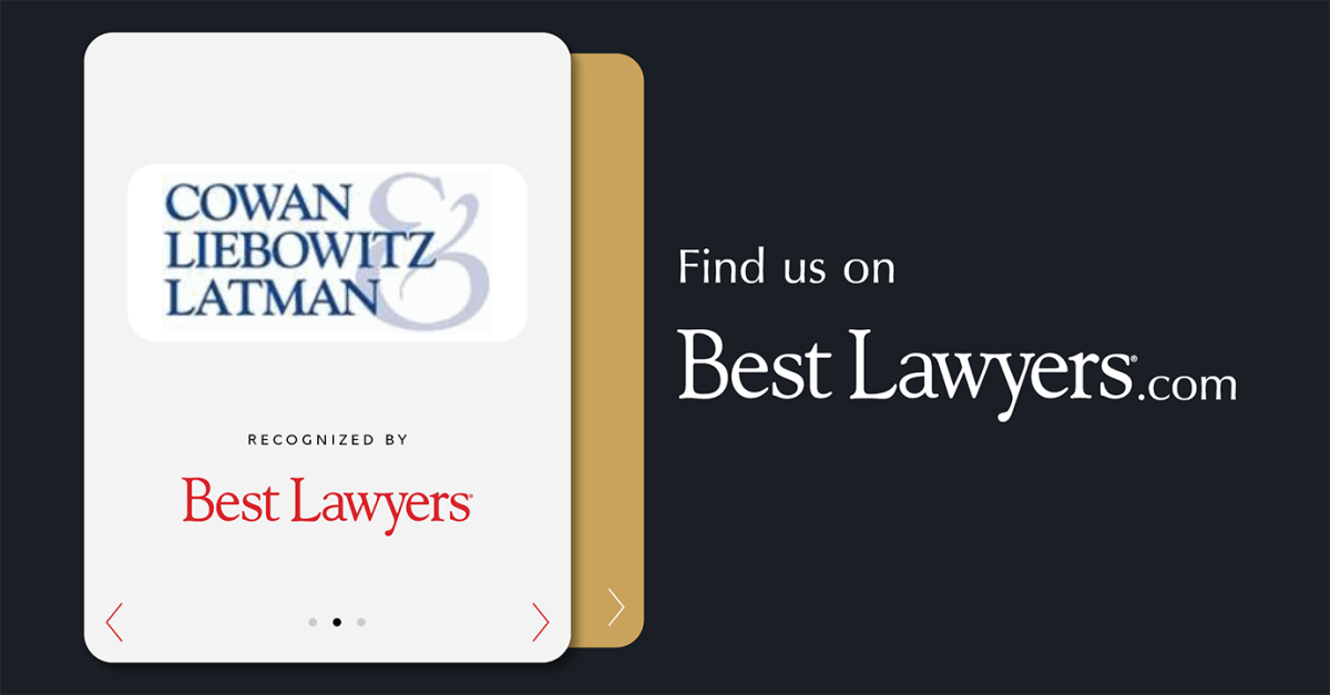 Cowan Liebowitz & Latman, P.C. United States Firm