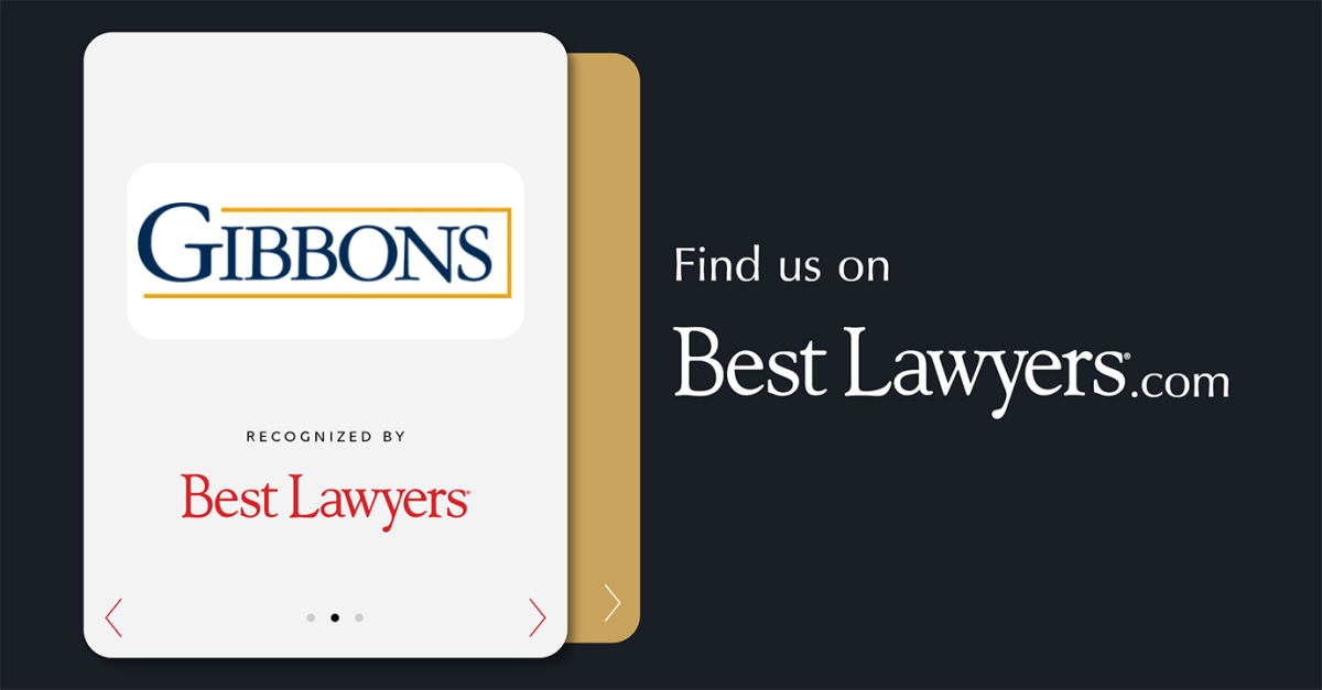 Gibbons P.C. United States Firm Best Lawyers