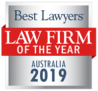 Law Firm of the Year Badge for 2019 Australia