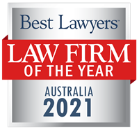 Law Firm of the Year Badge for 2021 Australia