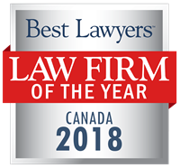 Law Firm of the Year Badge for 2018 Canada