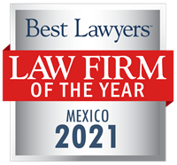 Law Firm of the Year Badge for 2021 Mexico